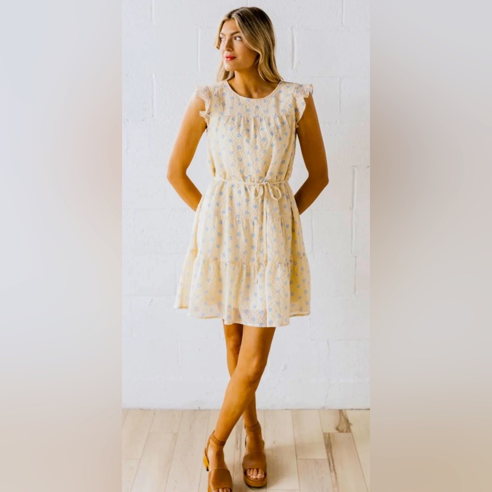 Roolee Floral Tiered Dress